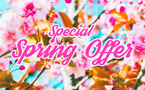 Spring Special Promotion!